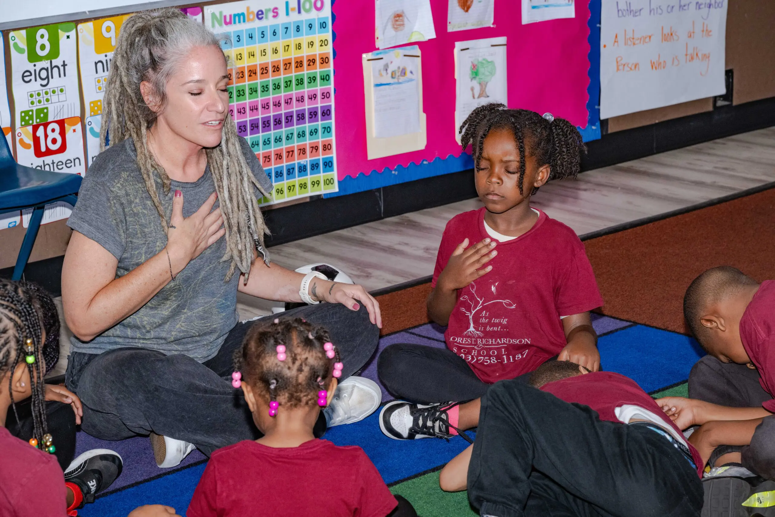 From calm moments to life lessons, Connie Clotworthy helps students feel seen, heard, and empowered.